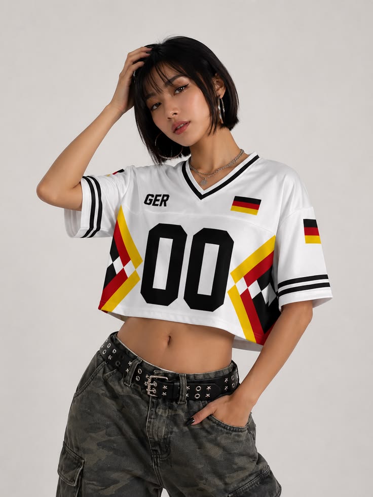 Custom Hockey, World Cup, NBA & MLB Crop Jersey
