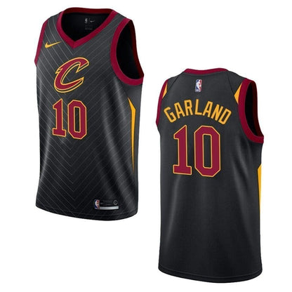 Cleveland Cavaliers 10 Darius Garland Statement Swingman Black 3D Jersey