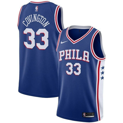 Robert Covington Philadelphia 76Ers Replica Swingman Icon Edition Royal 3D Jersey