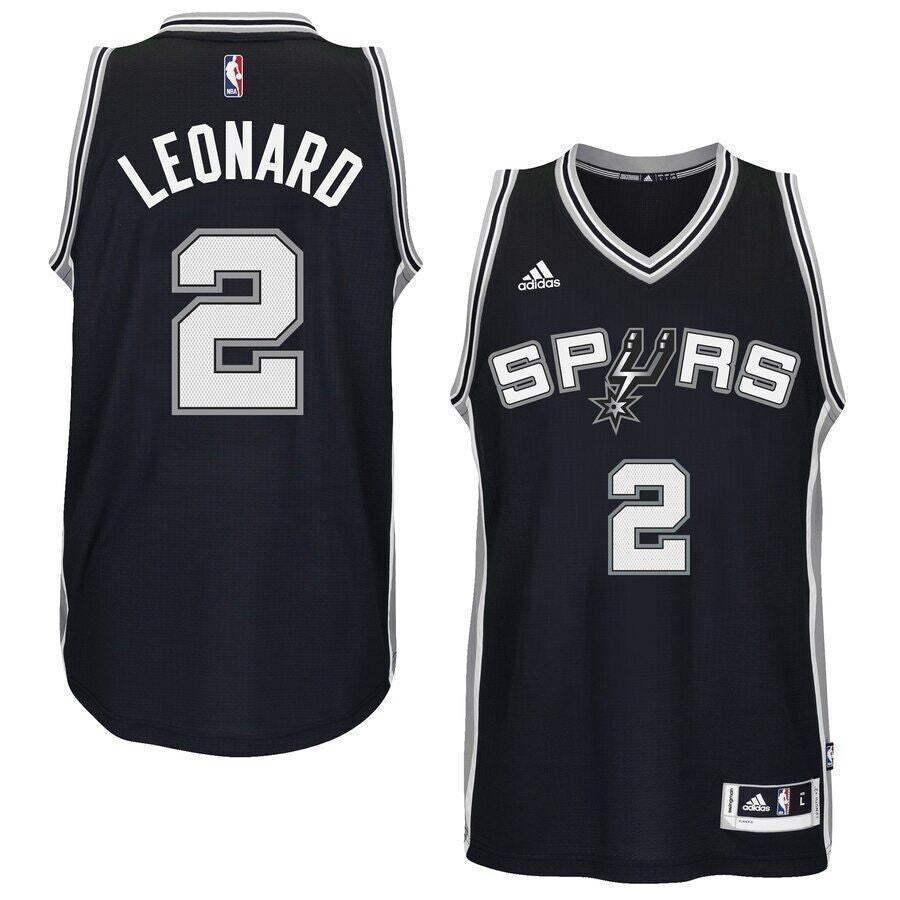 Kawhi Leonard San Antonio Spurs Player Jersey Black 2021