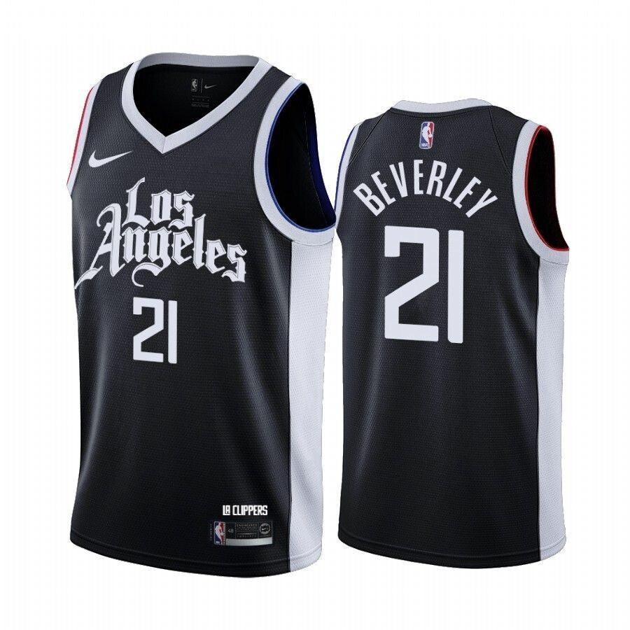 Patrick Beverley Los Angeles Clippers 2020-21 Black City Jersey