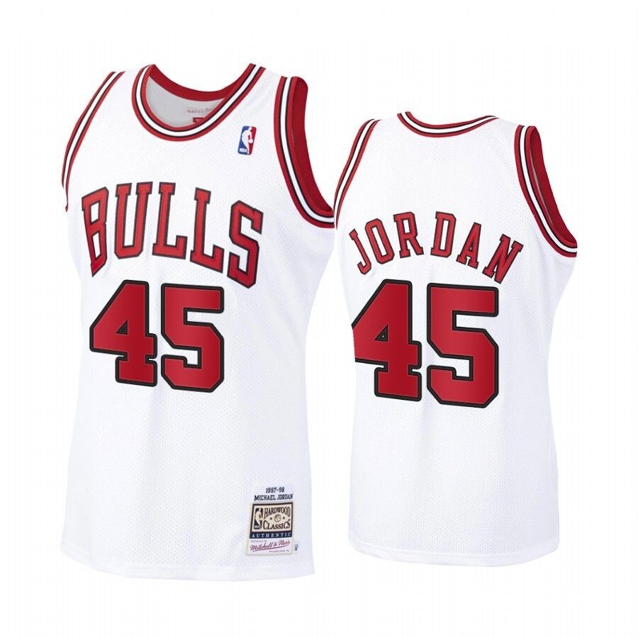 Chicago Bulls Michael Jordan #45 1984-85 Hardwood Classics  Jersey Men'S