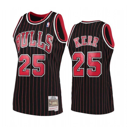 Chicago Bulls Steve Kerr Black Jersey