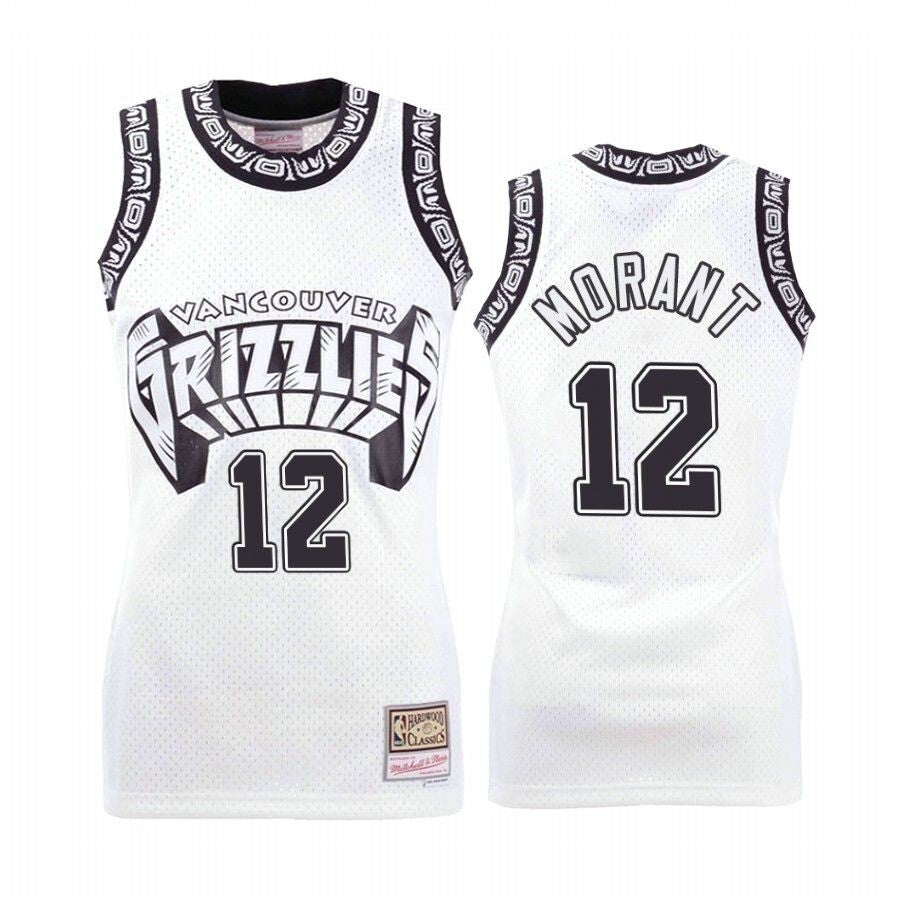 Memphis Grizzlies Ja Morant #12 White Concord Collection Jersey