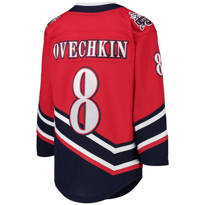 Youth Alexander Ovechkin Red Washington Capitals 2020/21  Premier Jersey