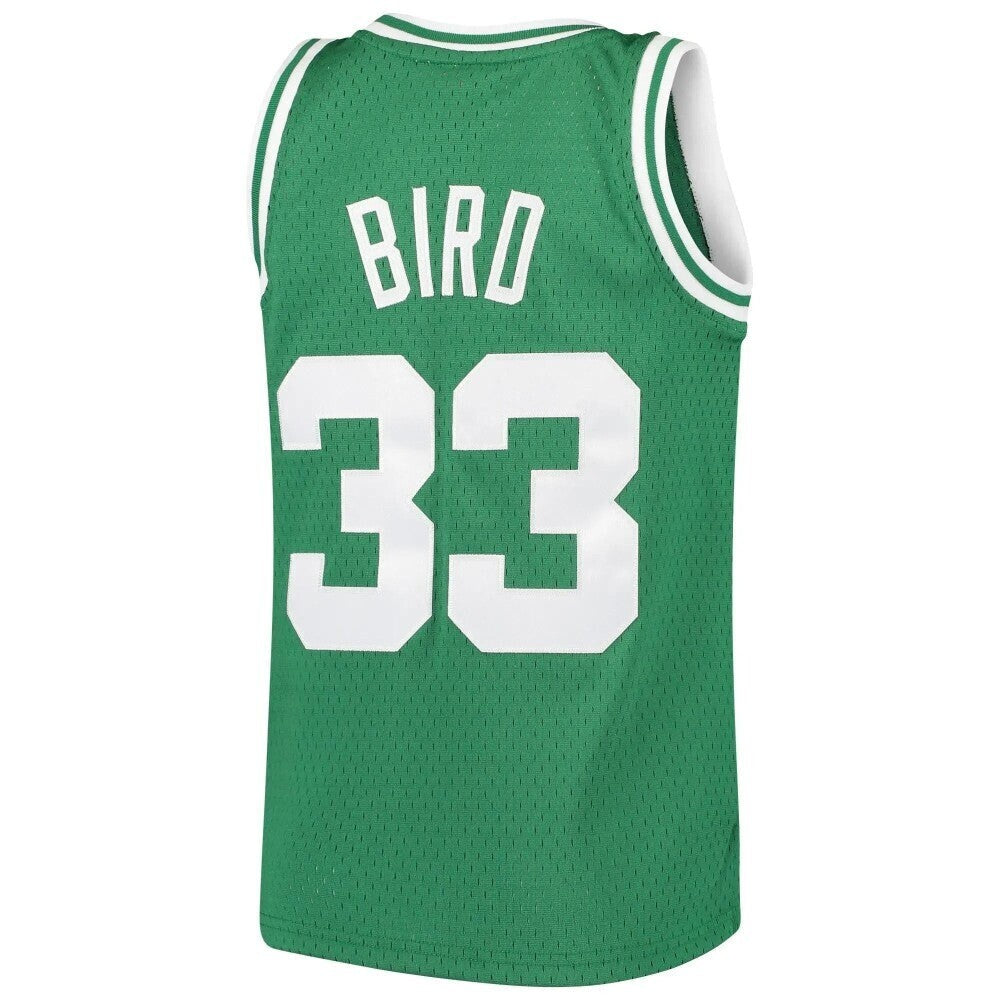 Larry Bird Boston Celtics Mitchell & Ness  Hardwood Classics Swingman Throwback Jersey - Kelly Green