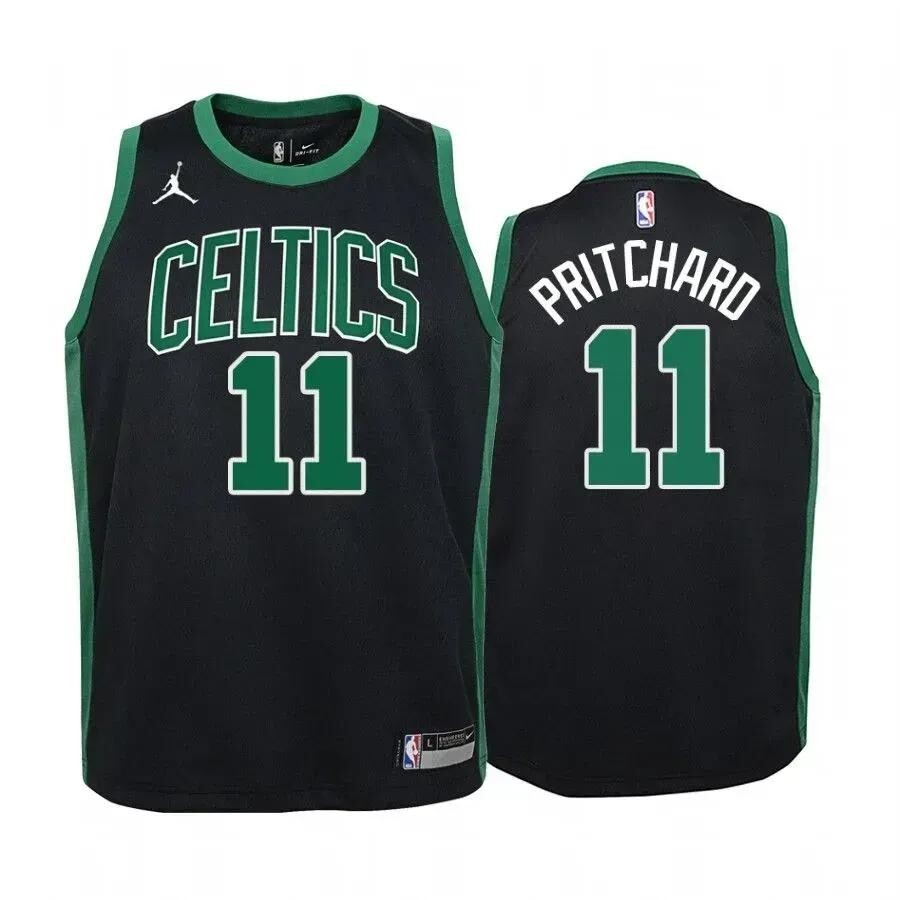 Payton Pritchard Boston Celtics 2020-21 Statet Jersey - Black