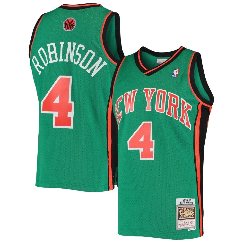 Nate Robinson New York Knicks Mitchell & Ness Hardwood Classics Swingman Jersey - Green