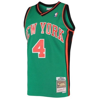 Nate Robinson New York Knicks Mitchell & Ness Hardwood Classics Swingman Jersey - Green