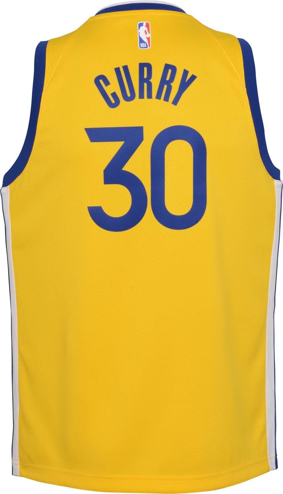 Jordan Youth Golden State Warriors Steph Curry #30 Gold 2020-21 Dri-Fit Statement Swingman Jersey