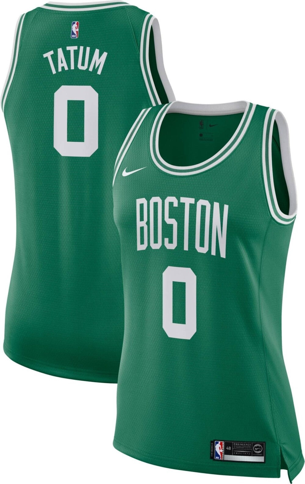 Nike Women'S Boston Celtics Jayson Tatum #0 Kelly Green Dri-Fit Swingman Jersey