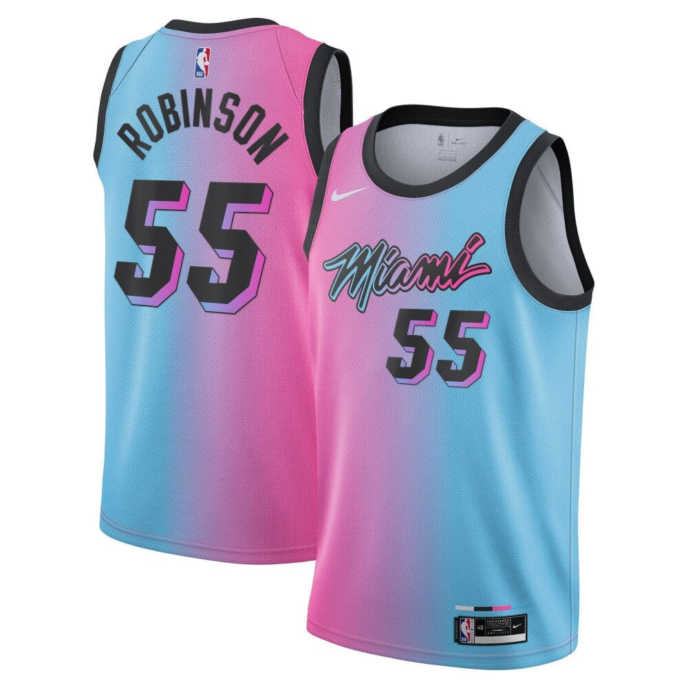 Miami Heat Nike City Edition Swingman Jersey - Duncan Robinson - Youth - 2020