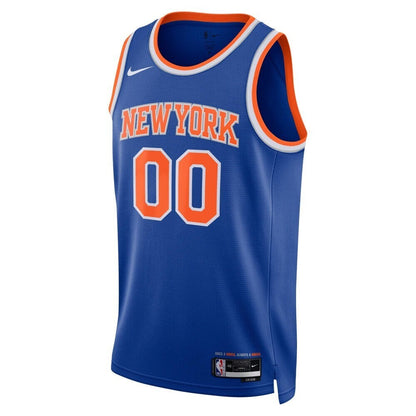New York Knicks Nike Replica Replica Replica Unisex 2022/23 Swingman Custom Jersey Blue - Icon Edition
