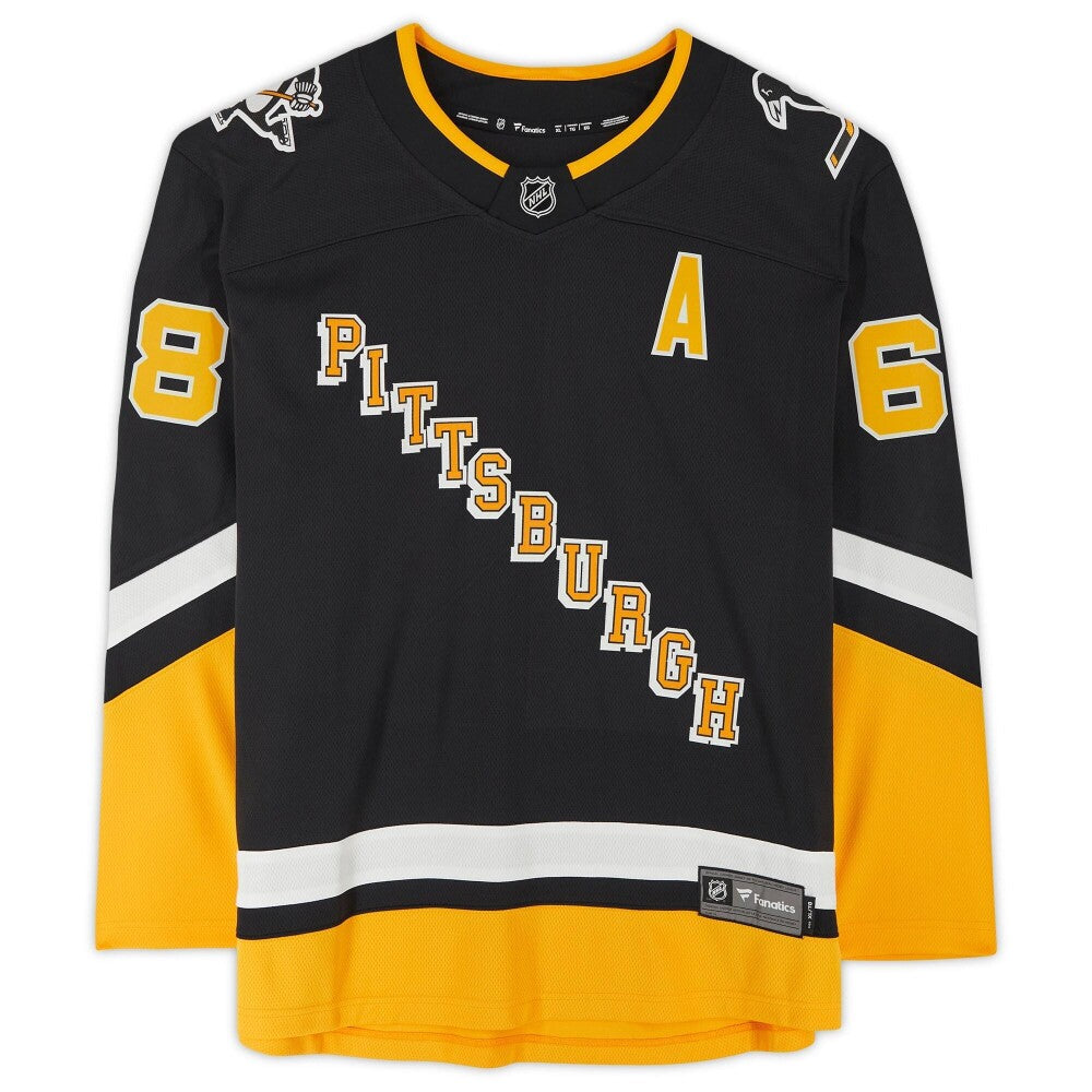 Jaromir Jagr Pittsburgh Penguins Fanatics  Autographed Fanatics 2021 Alternate Breakaway Jersey - Black