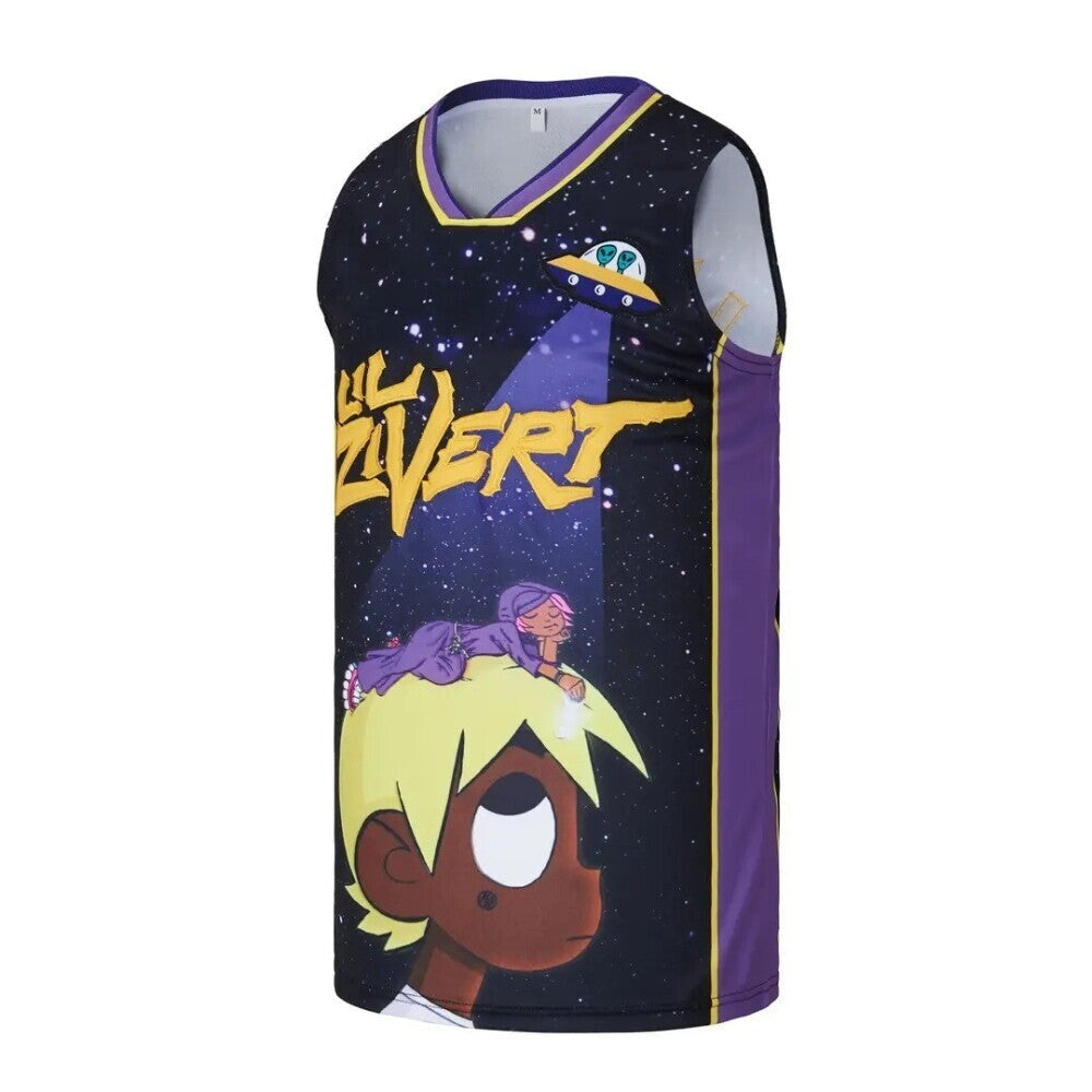 Lil Uzi Vert 16 Lil-Uzi Hip Hop Rap Basketball Jersey