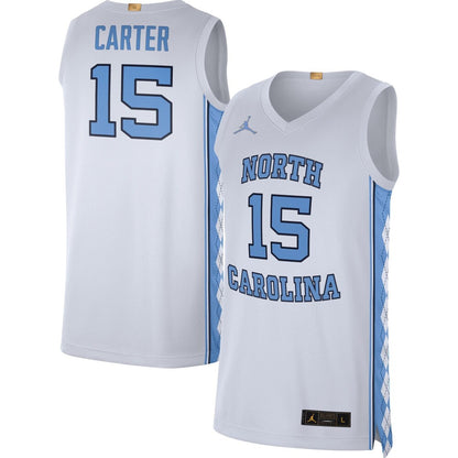Vince Carter North Carolina Tar Heels Jordan Brand Alumni Player Limited Basketball Jersey - White
