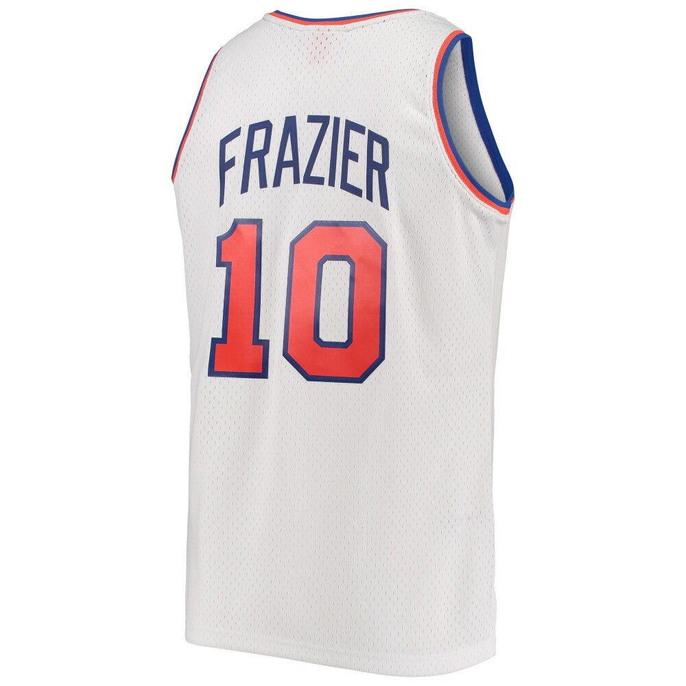 Walt Frazier New York Knicks Mitchell & Ness Hardwood Classics Swingman Jersey - White