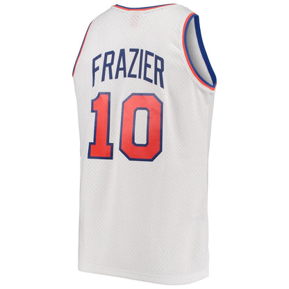 Walt Frazier New York Knicks Mitchell & Ness Hardwood Classics Swingman Jersey - White