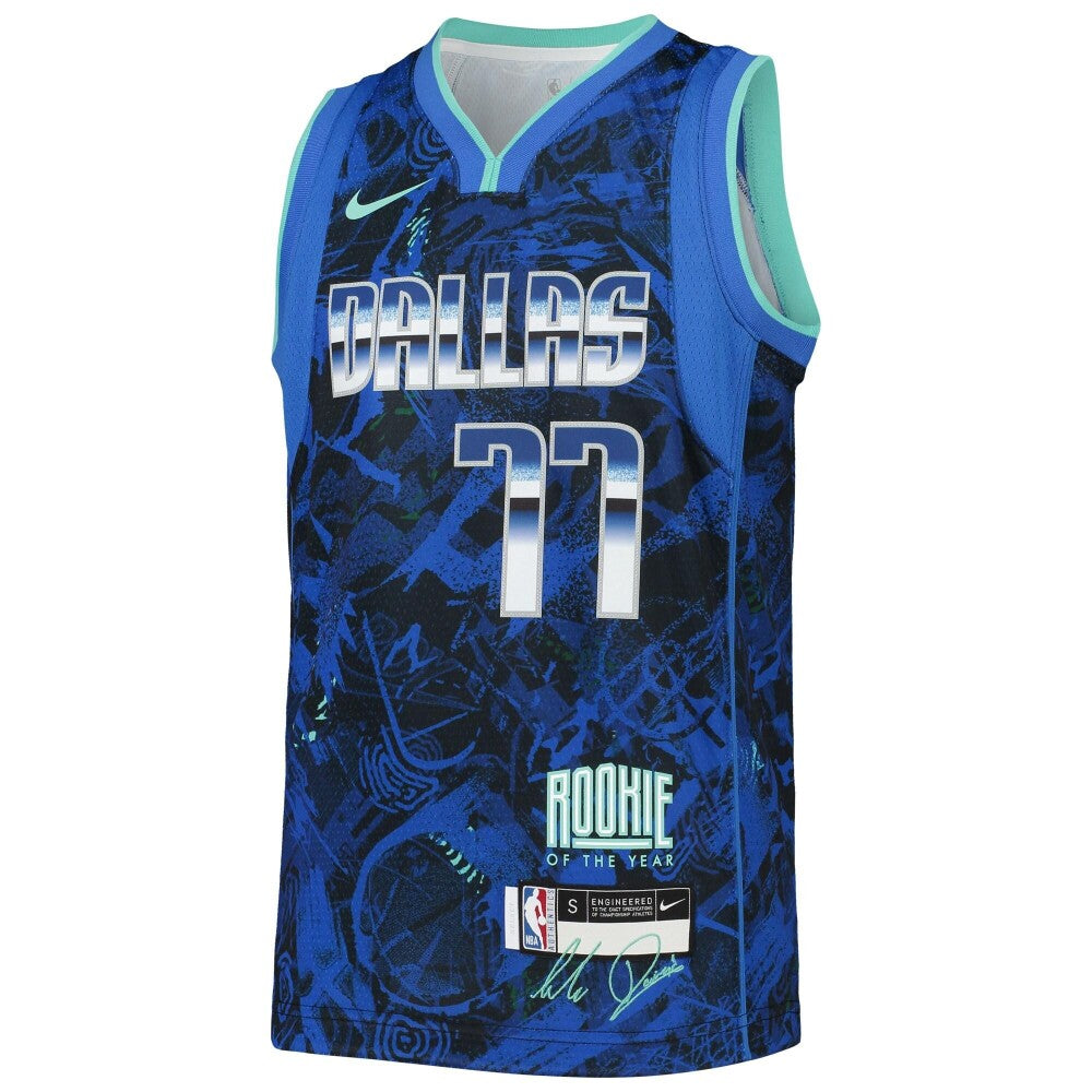 Luka Doncic Dallas Mavericks Nike Replica Replica Replica  Select Series MVP Swingman Jersey - Blue
